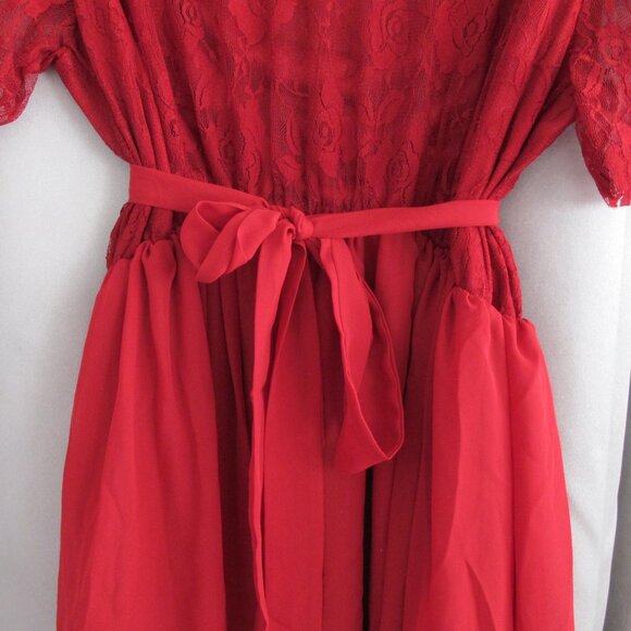 NWT - Rose Gal Red Dress - XL - Picture 13 of 14